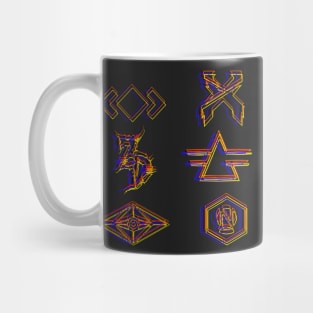 Glitchy Logos Mug